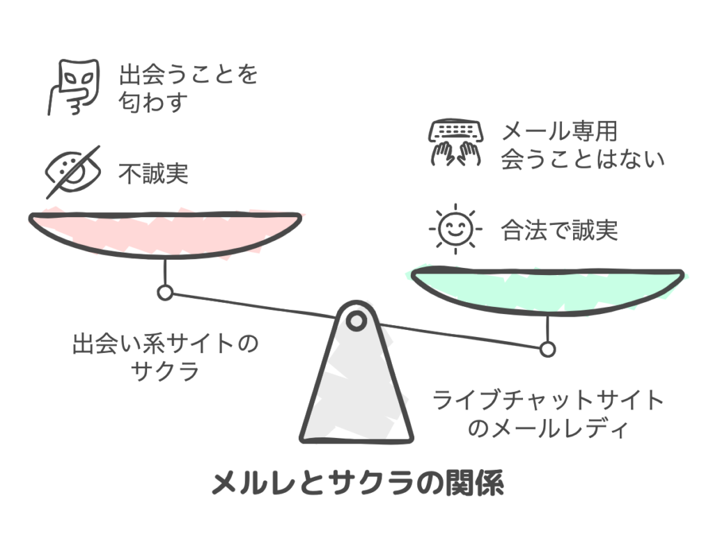 メルレとサクラの関係