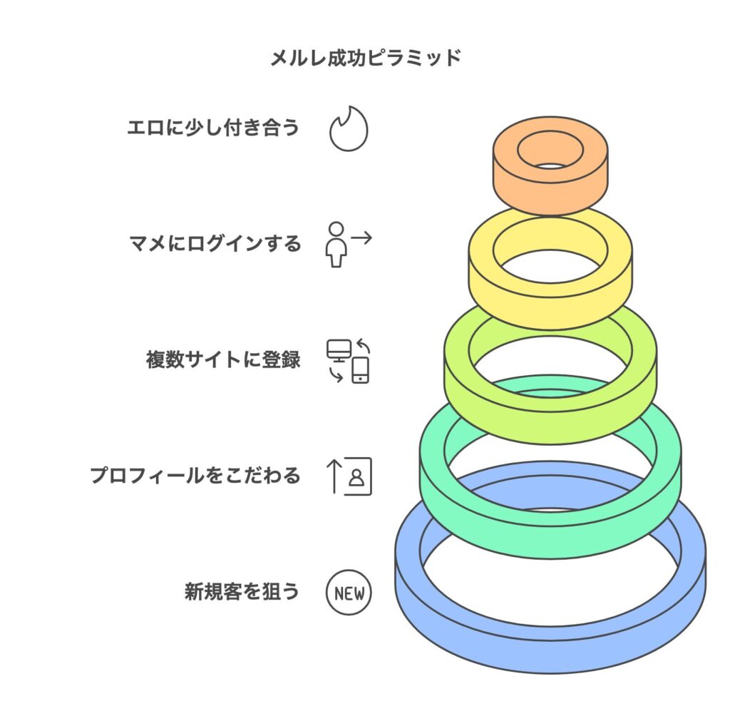 メルレ成功のピラミッド